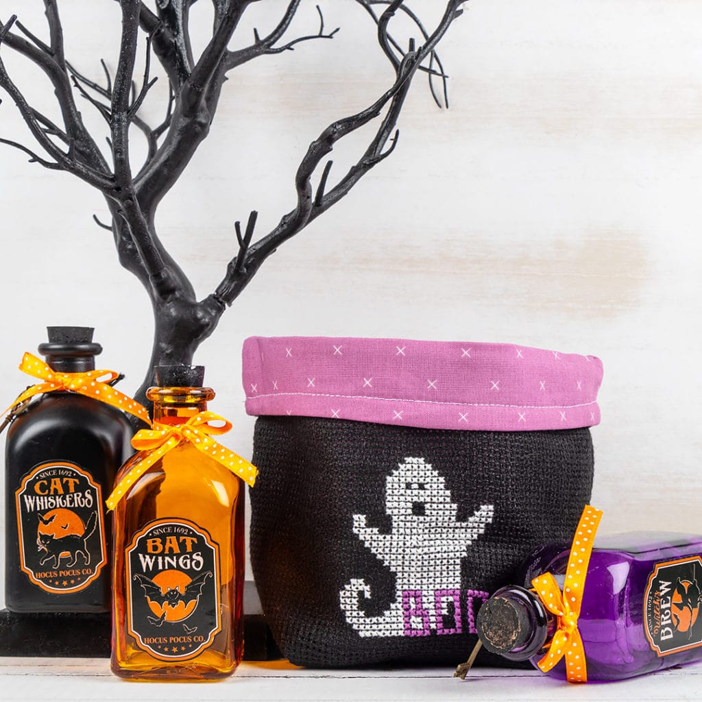 Petite Stitches: Halloween Cross Stitch Bag