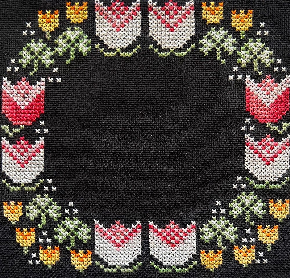 Tulip Cross Stitch Pattern