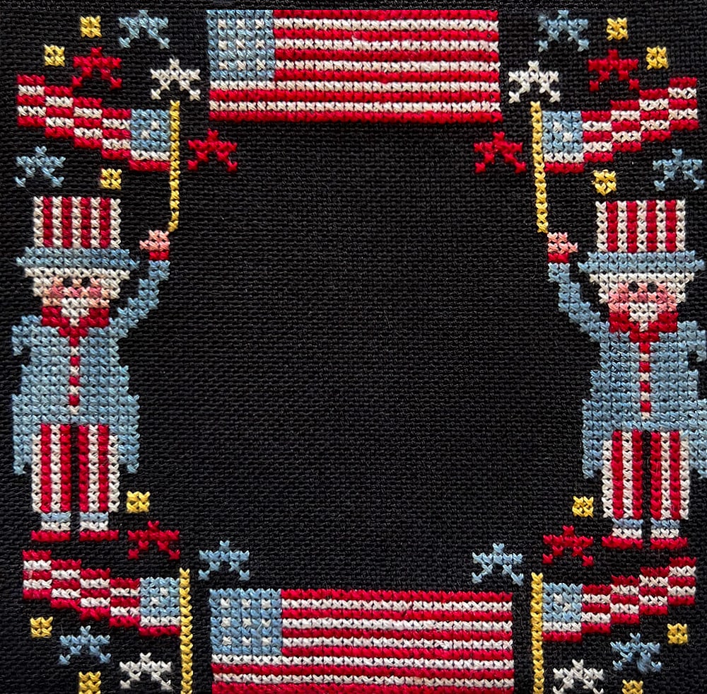 Fourth of July Cross Stitch pattern