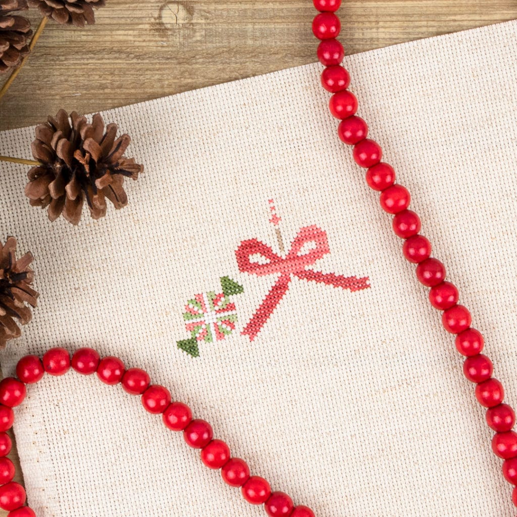 The first release of the Christmastime stitch along
