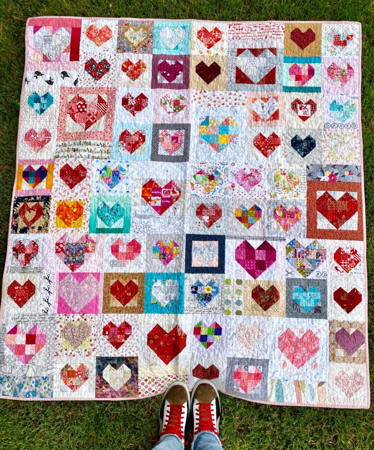 We asked her, What quilt of yours has been the most “heartfelt” the