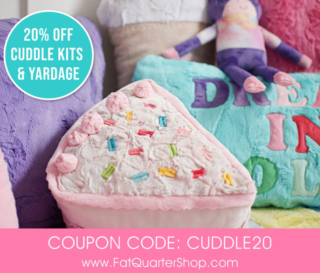 To get you started with these fun sewing projects we have a special offer for you! Use coupon