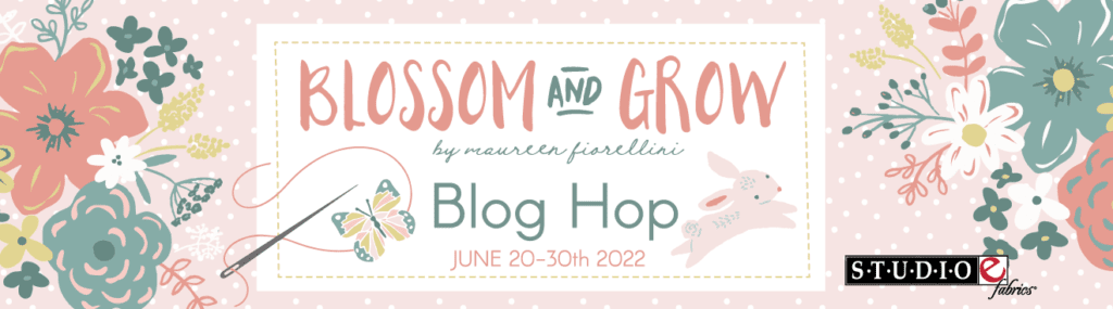 Blossom and Grow blog hop graphic