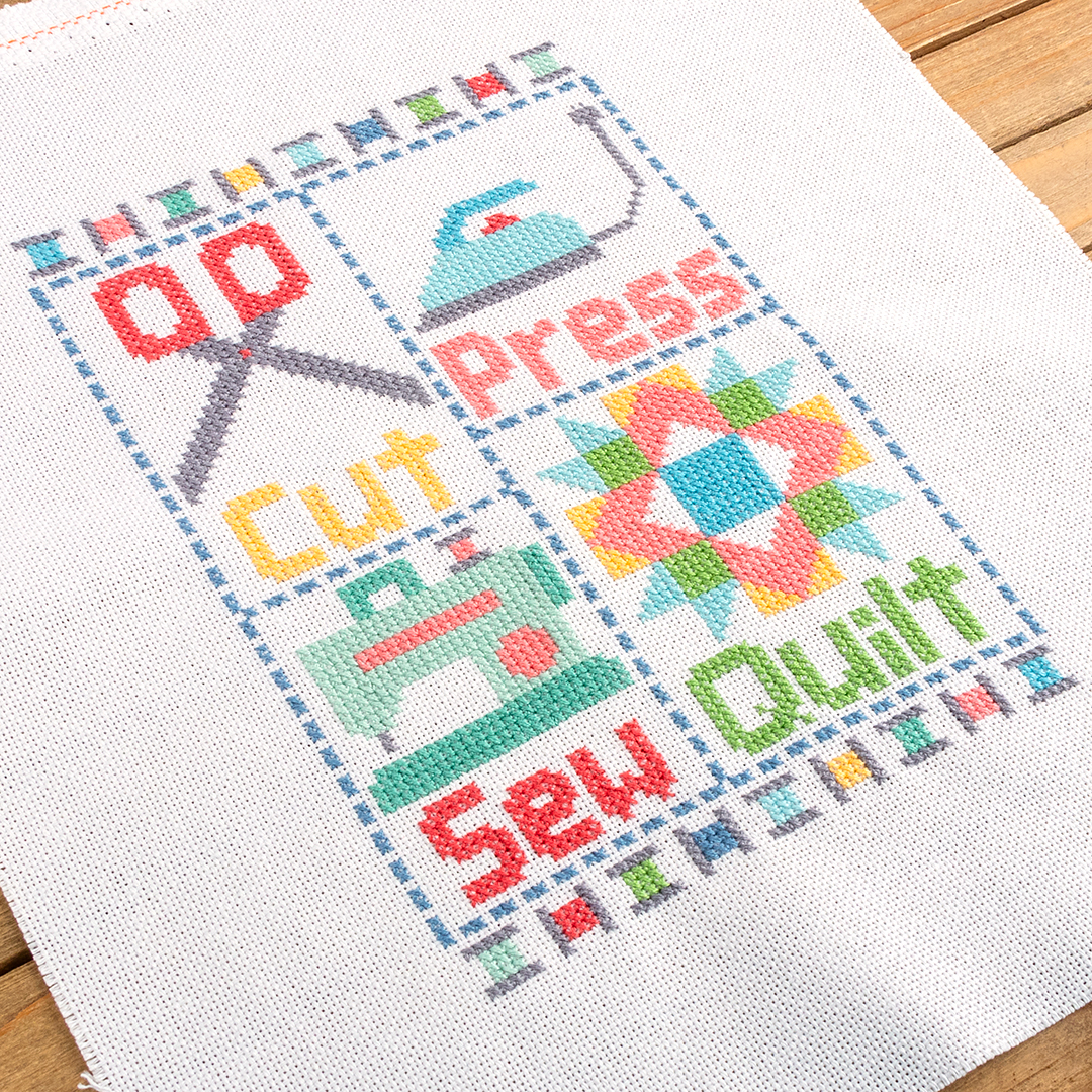 Cut Press Sew by Lori Holt from Kimberly's Summer Cross Stitch Projects