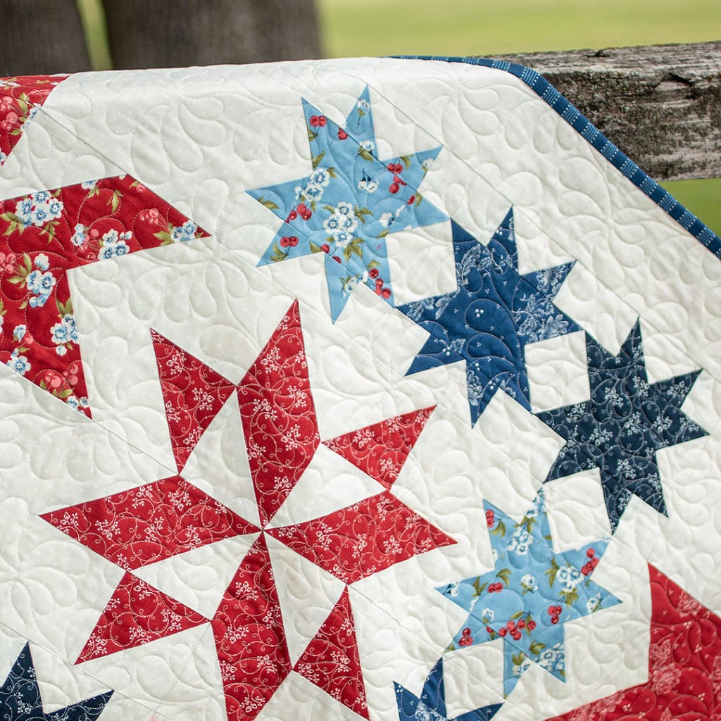 Quilt As You Go Stocking by June Tailor - The Jolly Jabber Quilting Blog