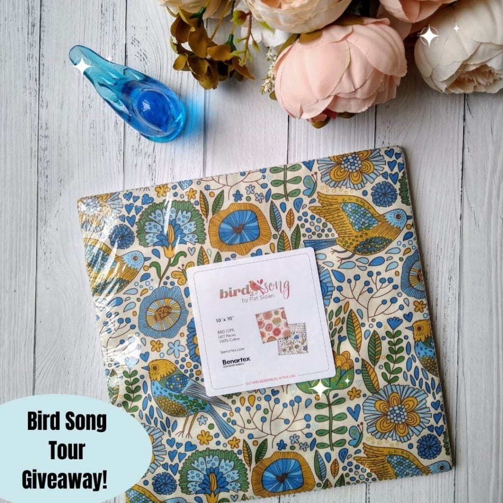 Bird Song Layer Cake Giveaway graphic