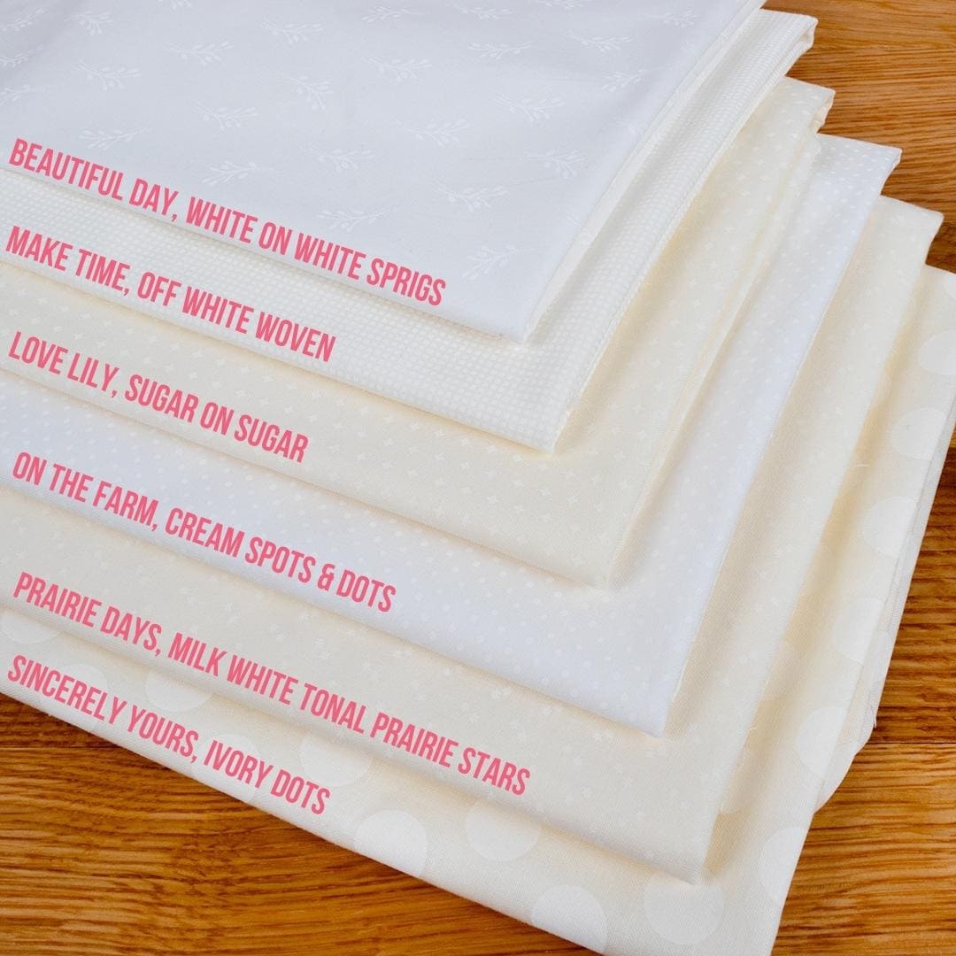 WhiteonWhite Background Fabrics