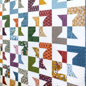 Shortcut Quilt: FREE Layer Cake Spools Quilt Pattern and Tutorial
