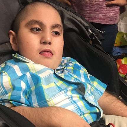Omar, one of the wish kids our community has helped