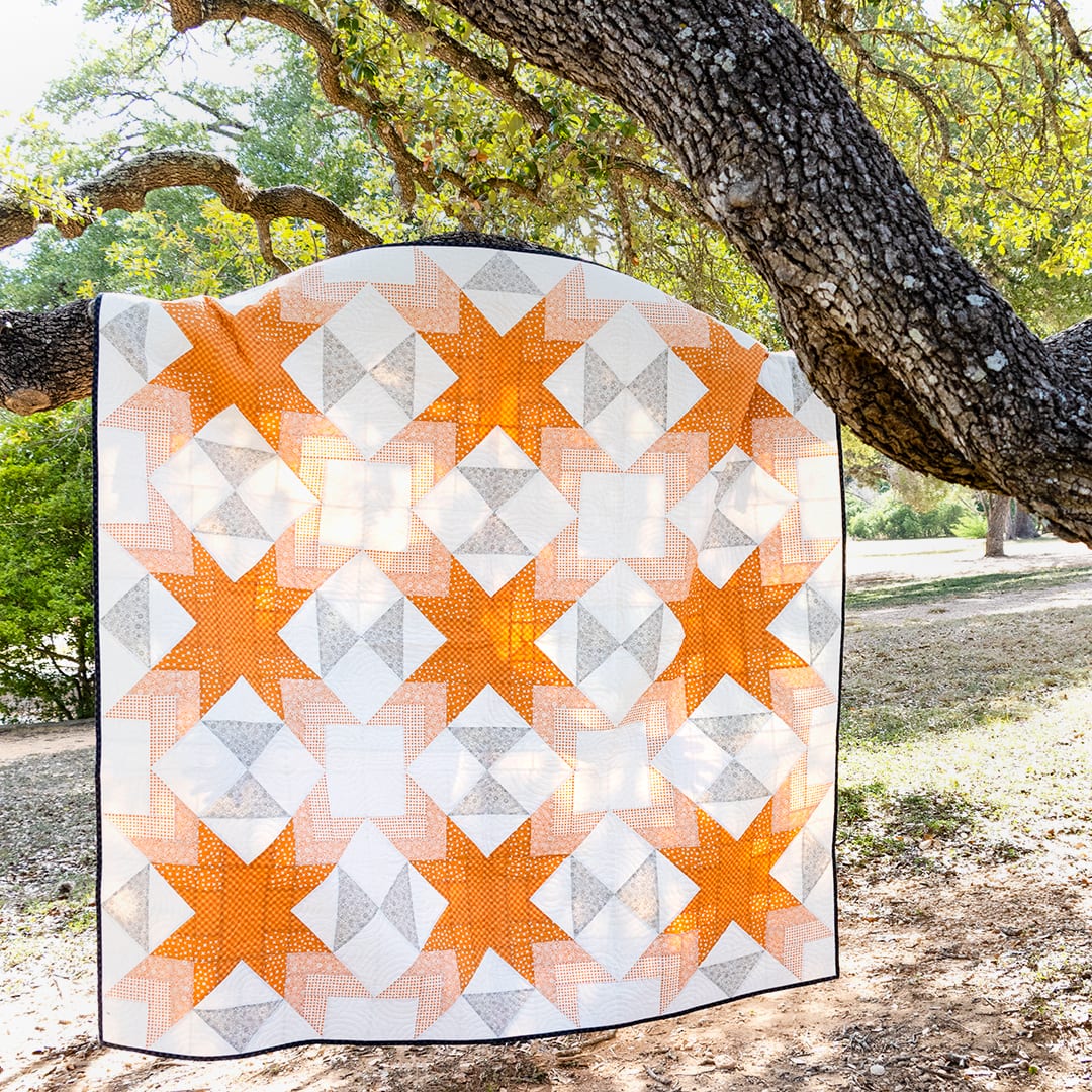 Another look at the Full classic and vintage wood lily quilt