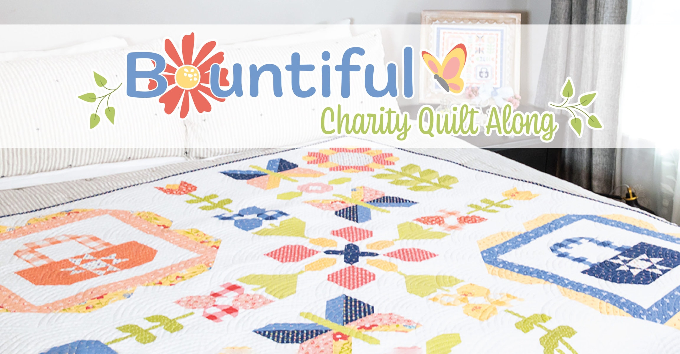 Announcing the Bountiful Charity Quilt Along - The Jolly Jabber