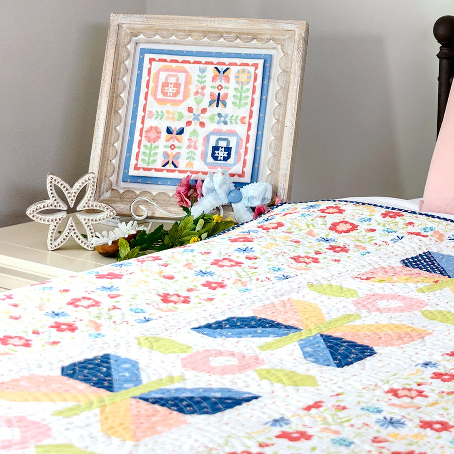 How to Cross Stitch - The Jolly Jabber Quilting Blog