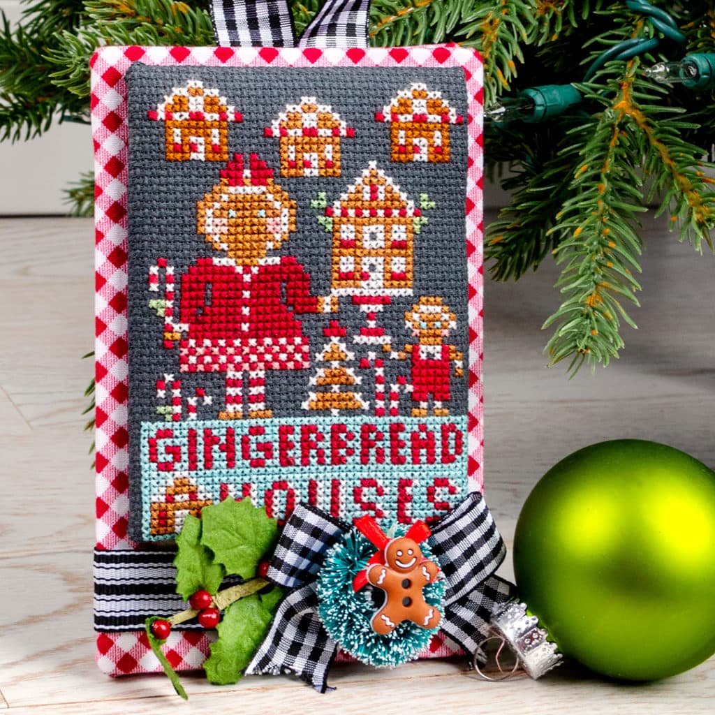 Cross stitch for beginners: Gingerbread Man - Cross Stitch 4 Free