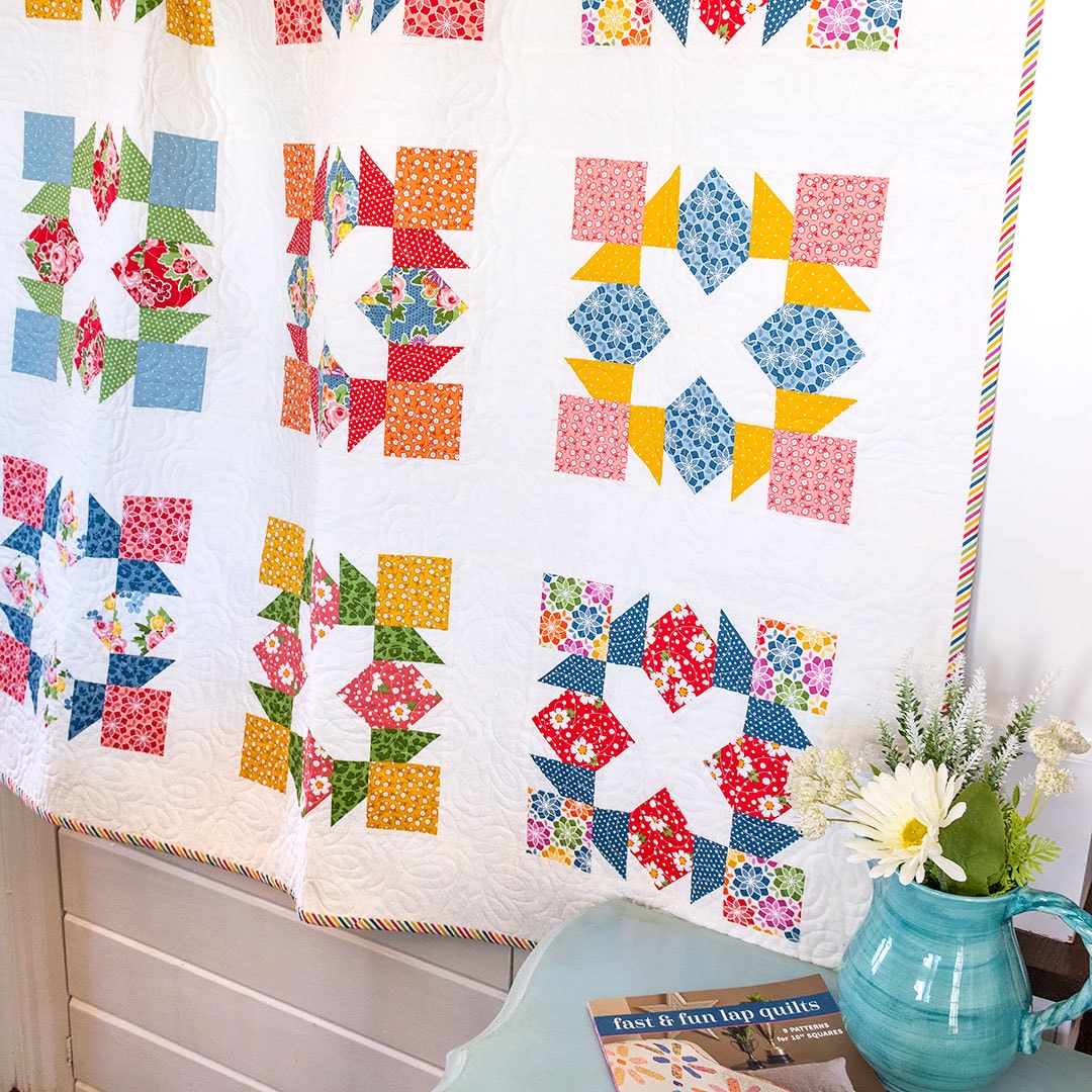 Fast & Fun Lap Quilts Book Tour