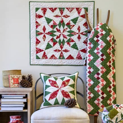 Another one of Laundry Basket Quilt's DIY Holiday Gift ideas is the Alaskan Pillow