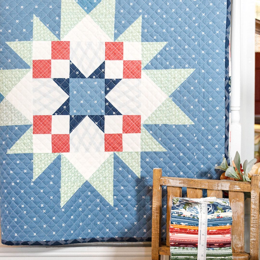 Free Block of the Month Pattern, quilting