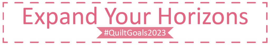 quilt goals banner