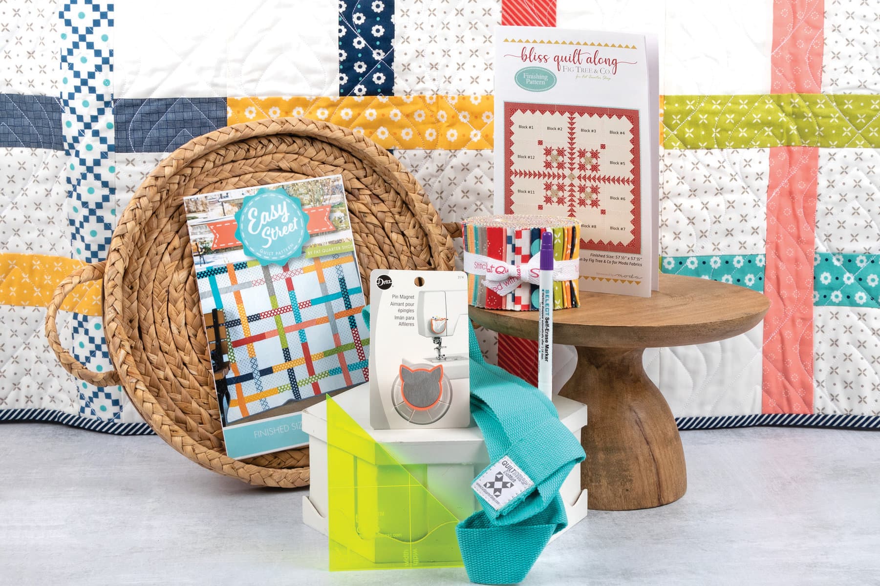 All the delights inside the March Sew Sampler box will take your