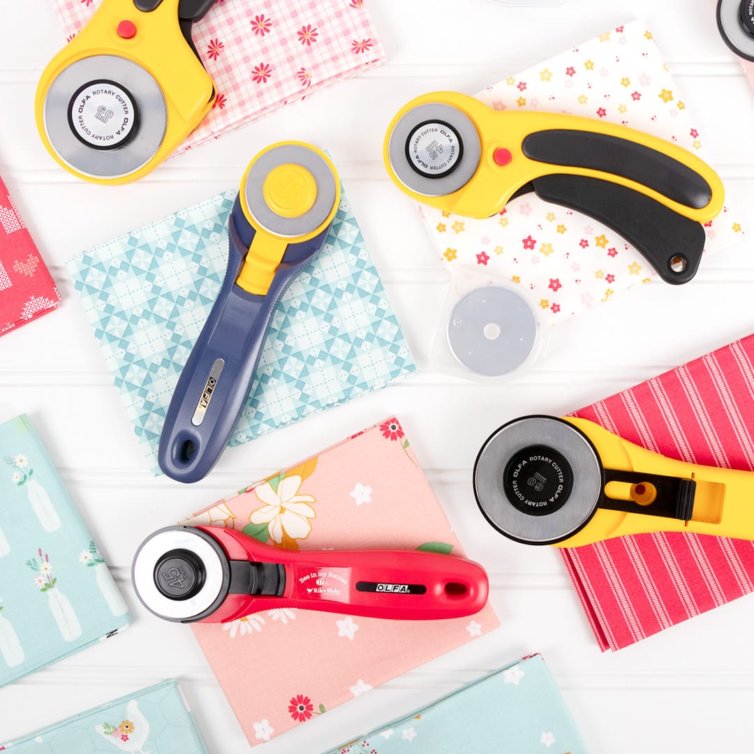 What size rotary cutter is best for quilting? - The Crafty Quilter