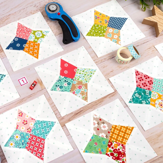 Vintage Kite Quilt Along Kick Off!