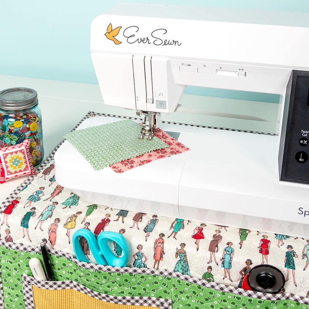 How To Make A Sewing Machine Cover: Step By Step Quilted Sewing Machine  Cover Tutorial - The Jolly Jabber Blog