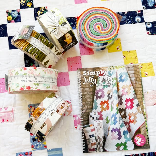 Simply Jelly Rolls Quilt Book, It's Sew Emma #ISE-955