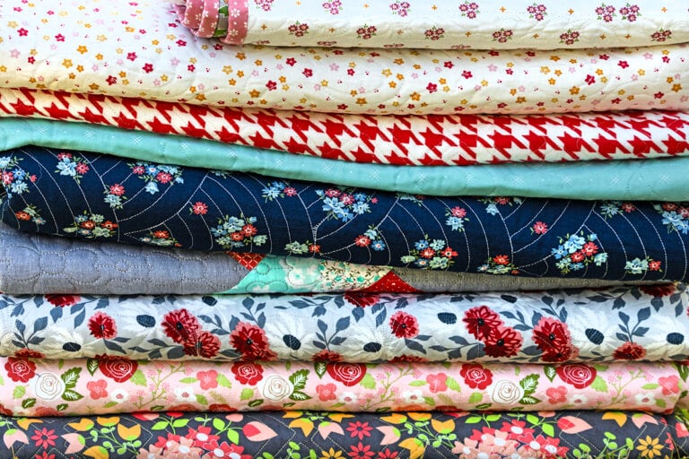 Give me five! 5″ squares of fabric, that is. I have collected some of ...