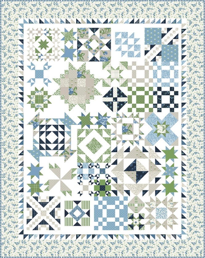 Piece And Quilt Sampler Quilt Along   PieceQuiltSampler Quilt SHORELINE 665x836 