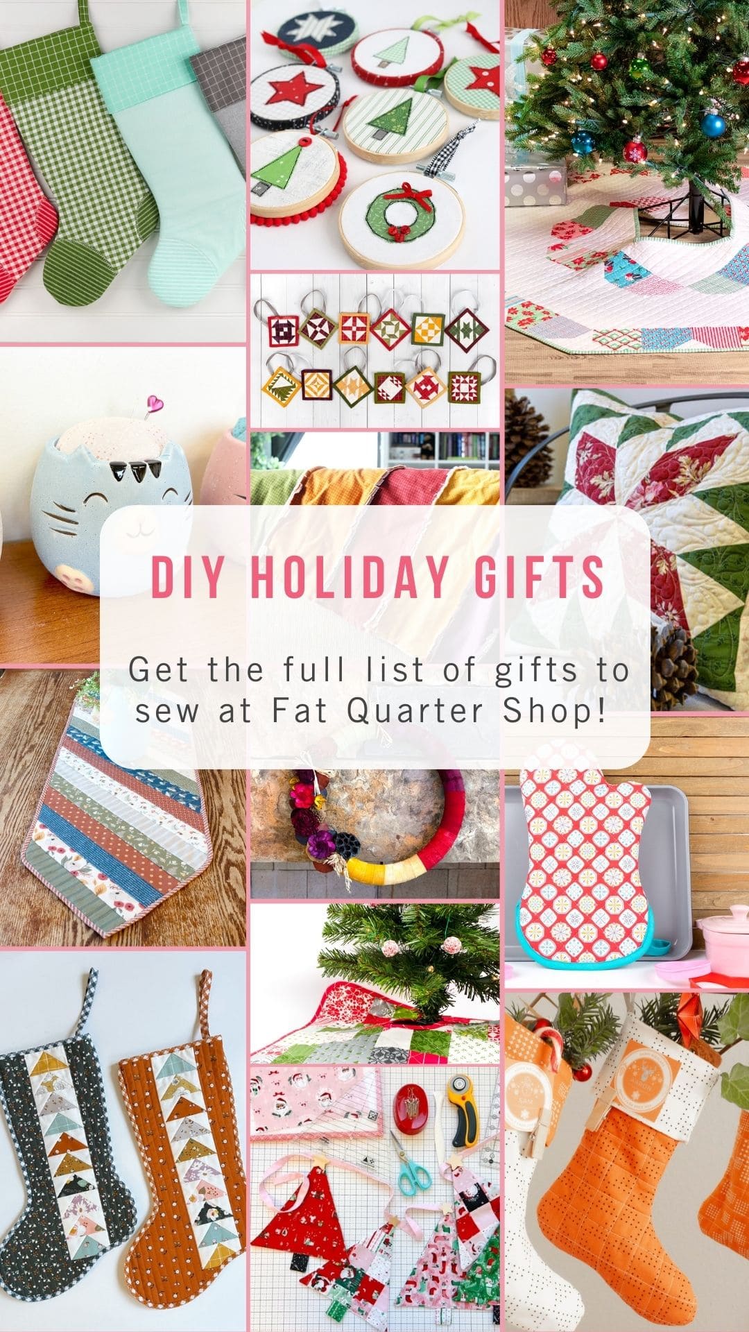 Easy Quilted Holiday Gifts You Can Make This Weekend