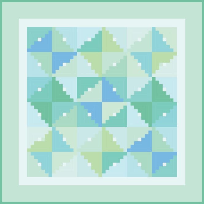 Free Quilt Patterns With Julep   COTY 2024 6 Courthouse StepRGB 665x665 