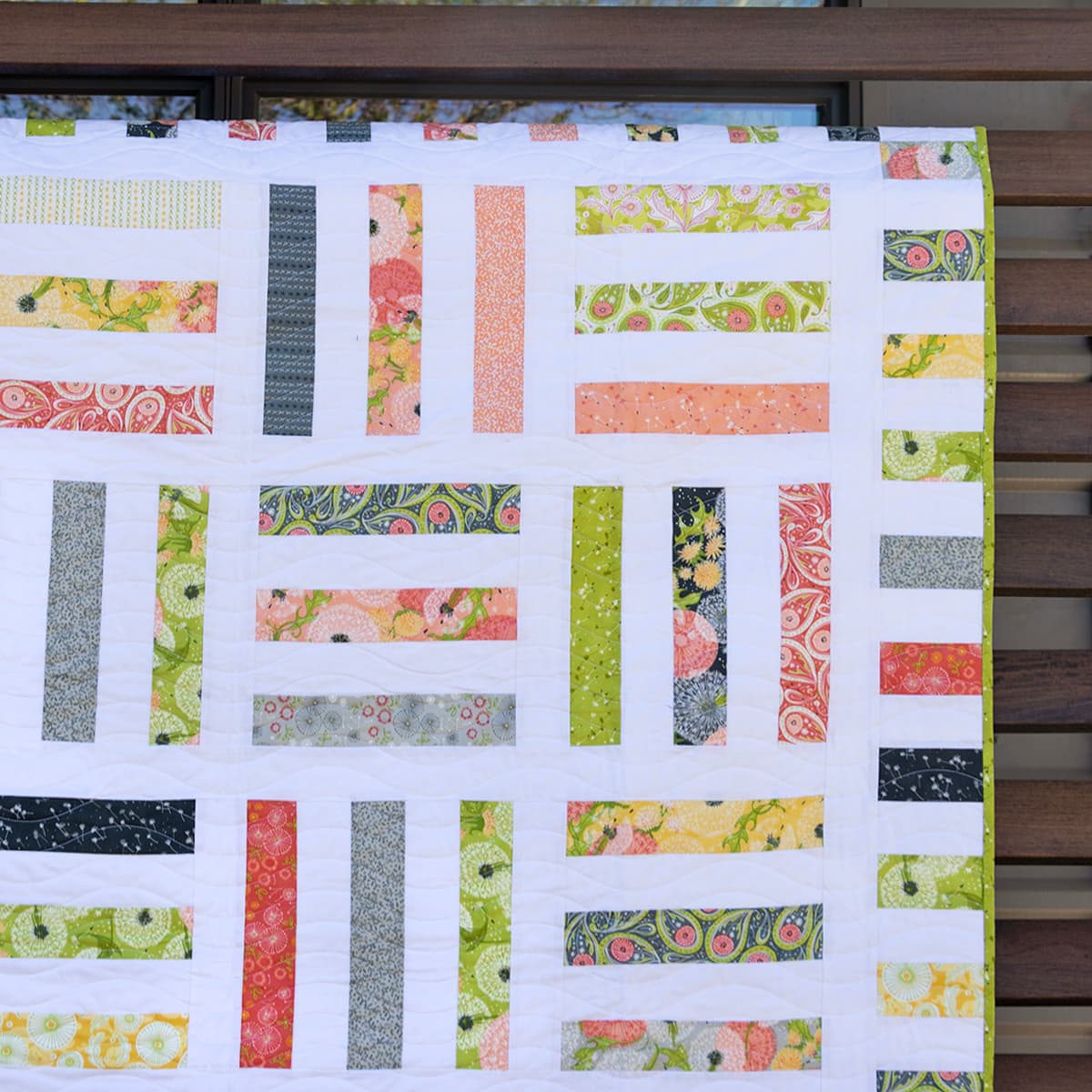 Jelly Roll Strip Quilt Pattern - see kate sew