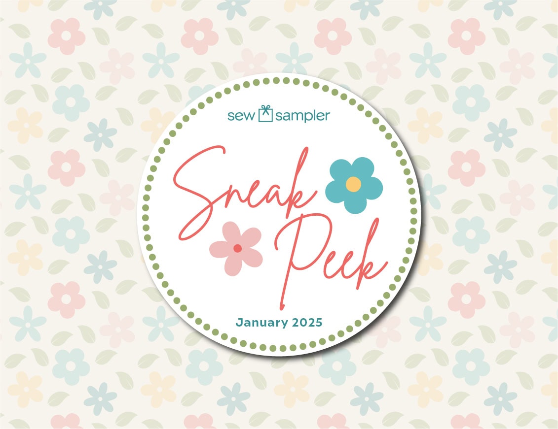 Sew Sampler Box January 2025 Sneak Peek! - The Jolly Jabber