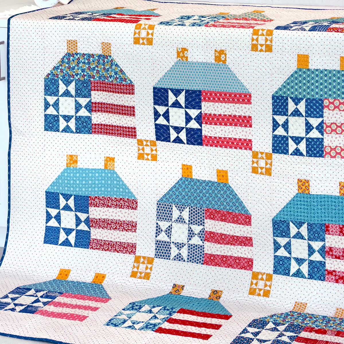 All American Quilt- Americana Edition - The Jolly Jabber Quilting Blog