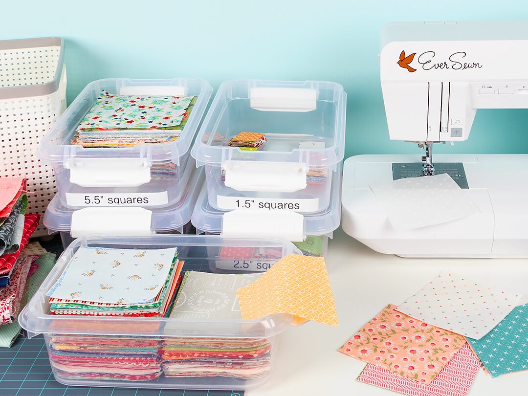 best way to store fabric