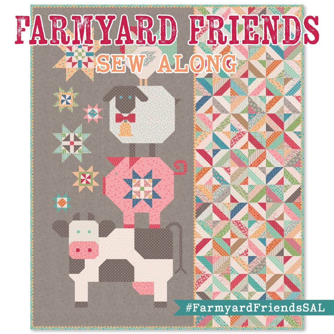 Farmyard Friends Sew Along graphic