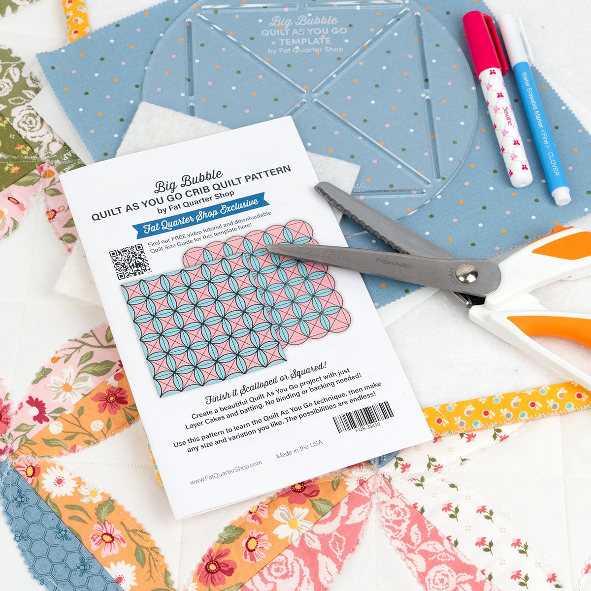 Download the FREE Quilt As You Go Templates Size Guide PDF to figure ...