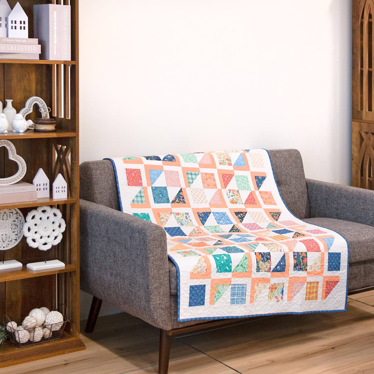 The Charm Pack Chips and dip quilt