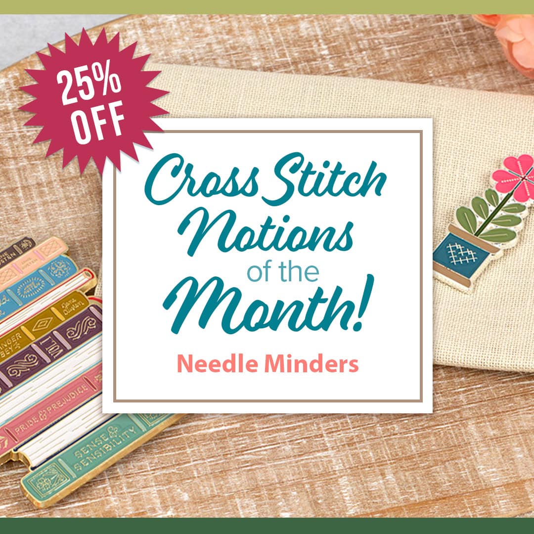 Cross Stitch Notion of the Month for the February 2026 monthly specials is needle minders