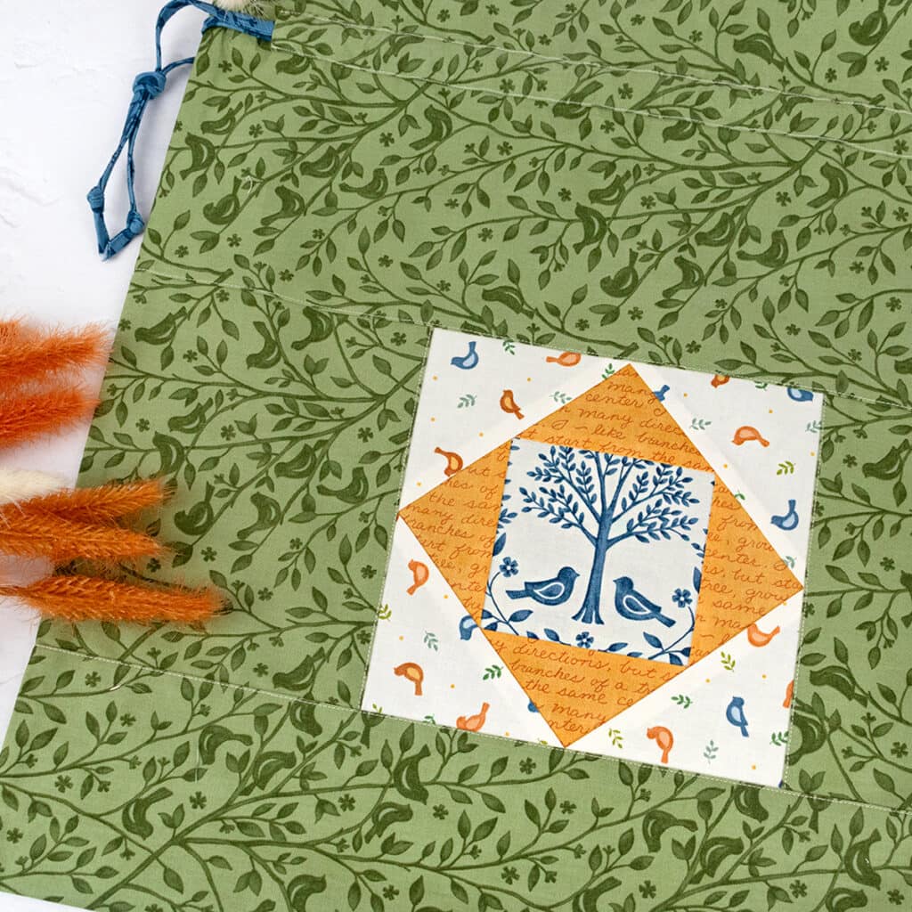 Jeb2be Tutorial The Original Half Yard Drawstring Bag Tutorial